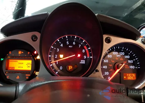 2016 Nissan 370Z Base z USA, uszkodzony, nr VIN JN1AZ4EH6GM935643